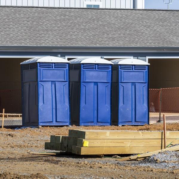 Heavy-duty construction site porta potty in Anniston, Alabama