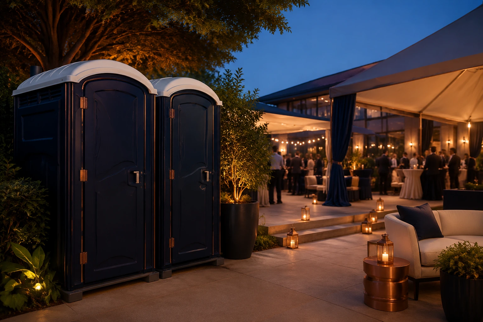 Portable restroom rental planning for Weaver, AL