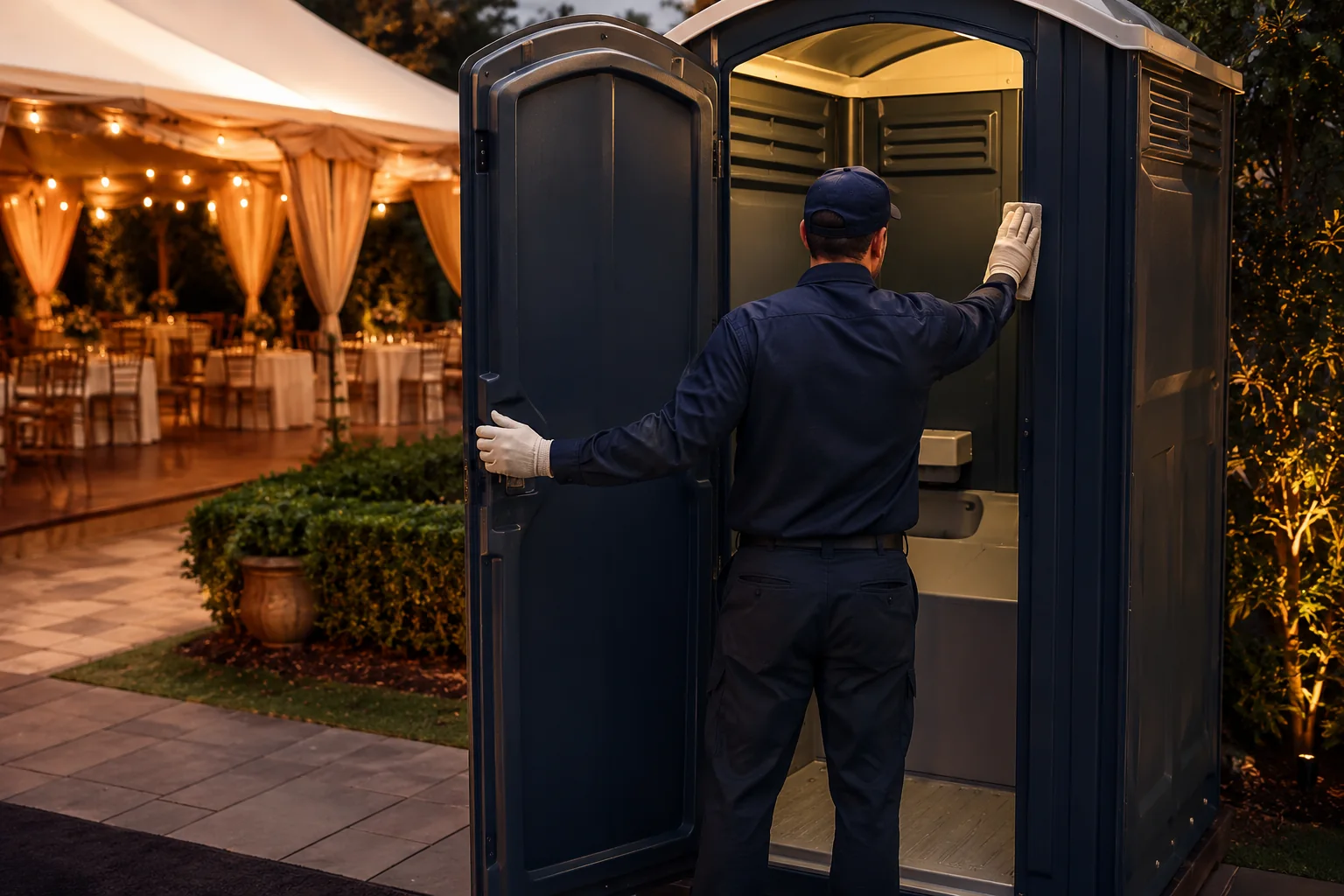 Portable restroom rental planning for Lincoln, AL